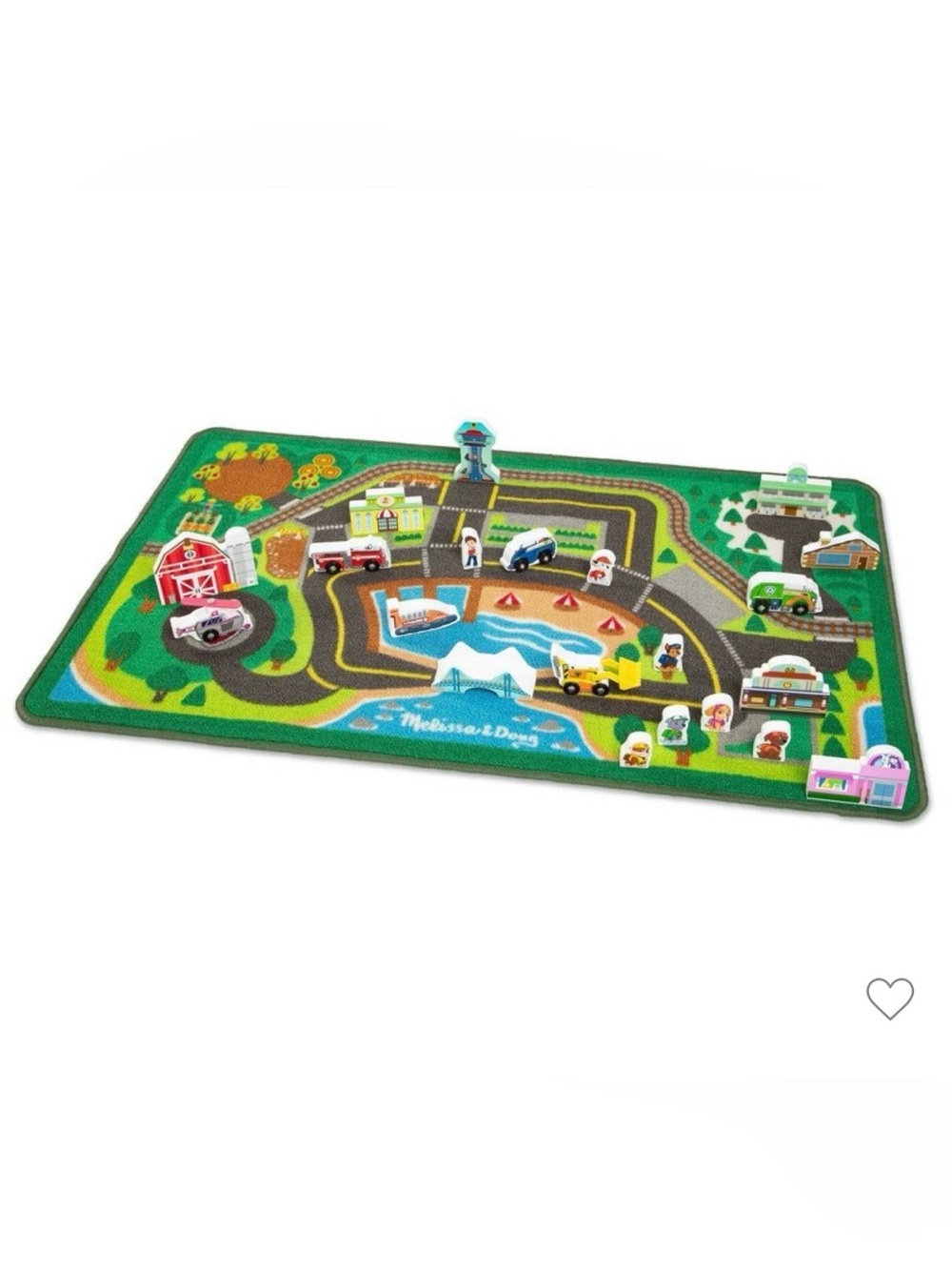 Melissa & Doug Paw Patrol Rug & Character set